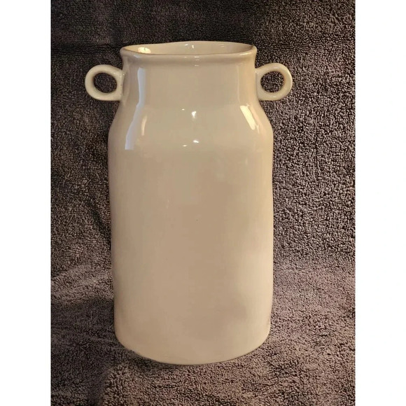 Rae Dunn OVER THE RAINBOW Ceramic Milk Jug Vase Artesian Collection by Magenta - Picture 4 of 9